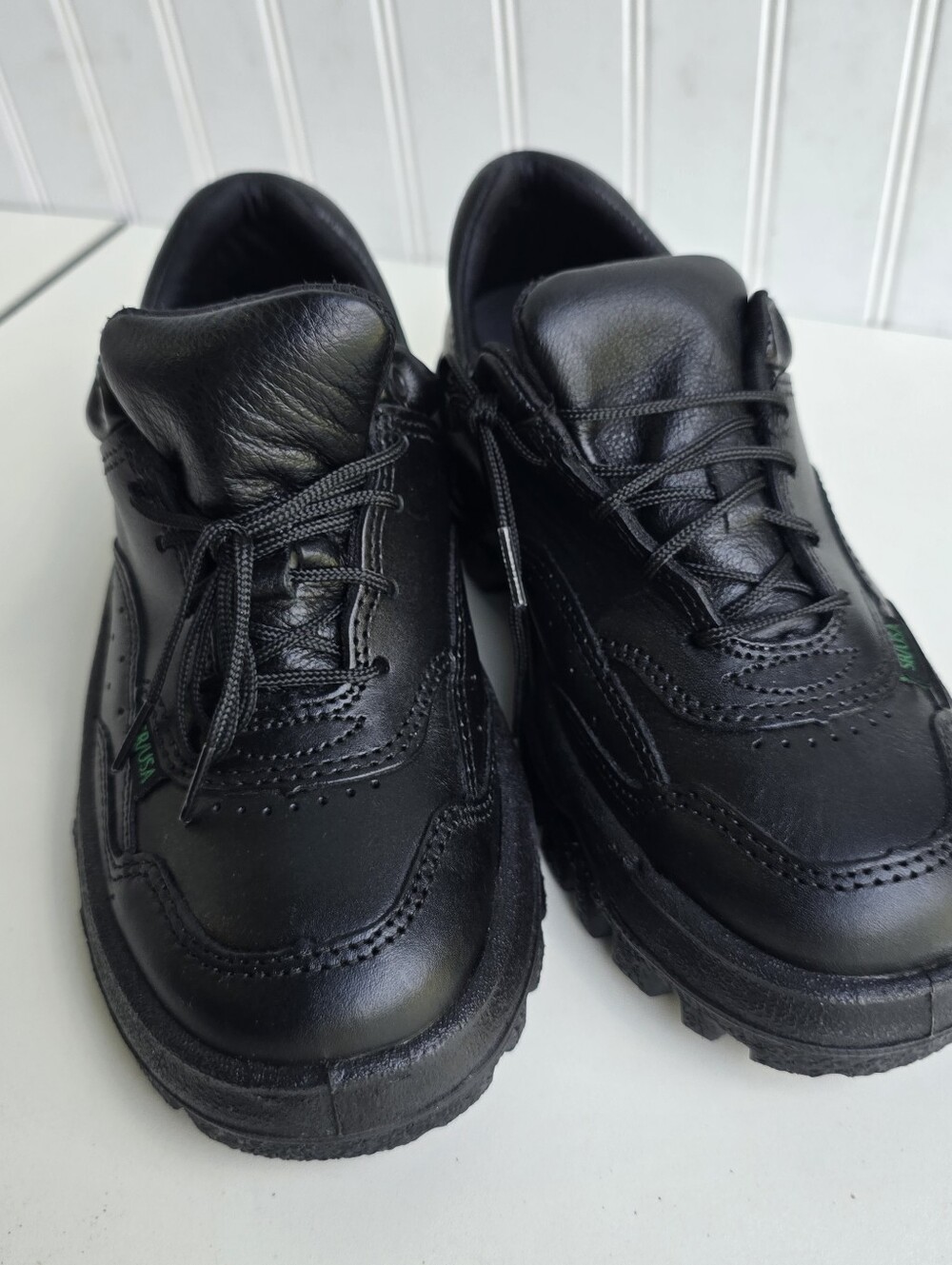 Rocky Postal TMC 5101 Womens Size 6.5 Black Leather Slip Resistant Oxford Shoes